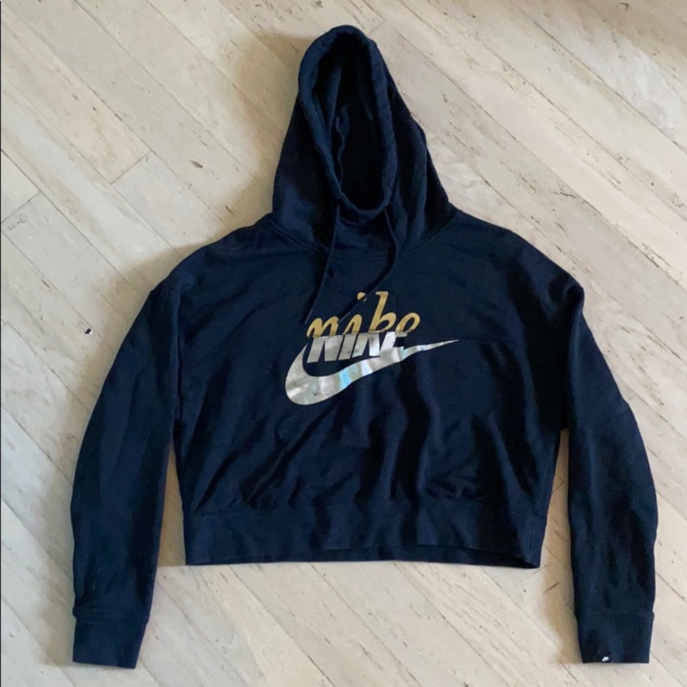 Black Logo Nike Sweater